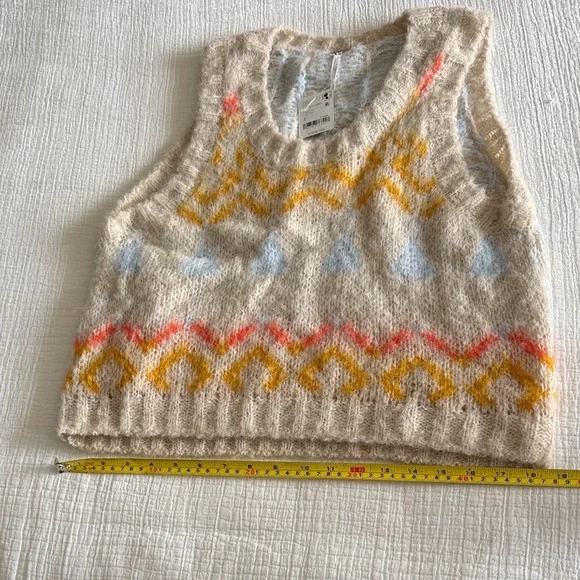 free people knit sweater vest / S / NWT - Picture 5 of 8